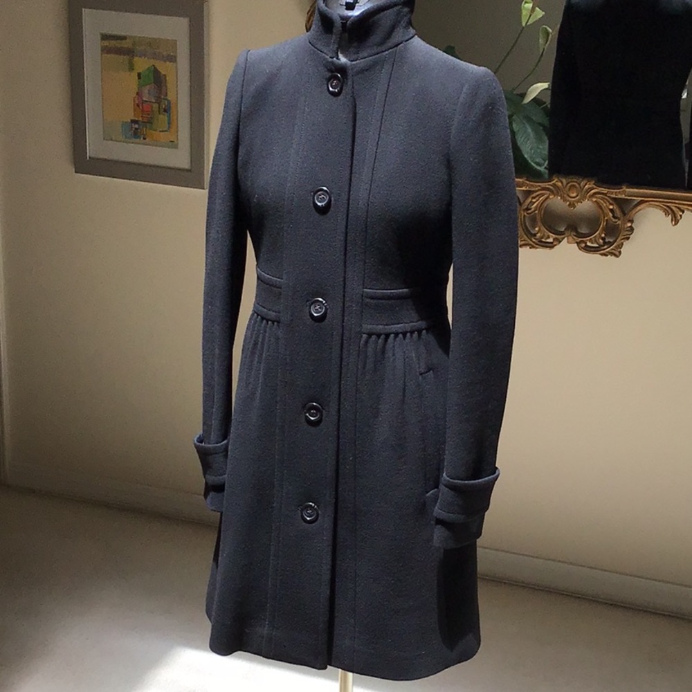 Tailored wool coat